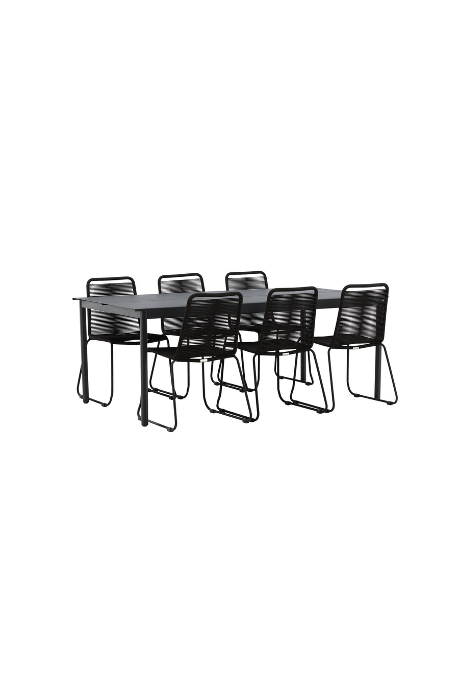La table à manger Modena avec les chaises Lindos 