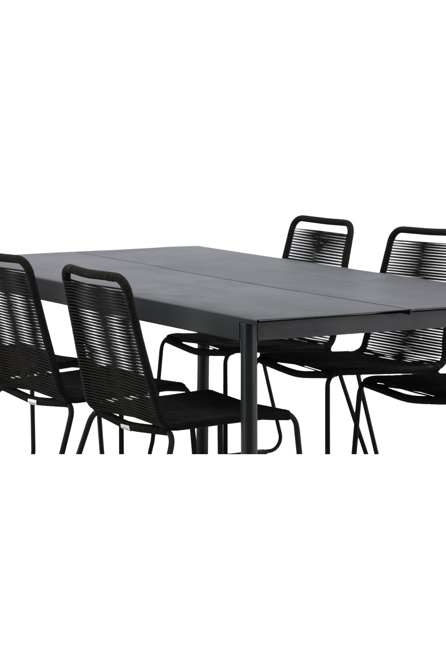 La table à manger Modena avec les chaises Lindos 