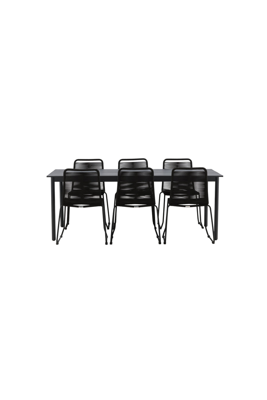 La table à manger Modena avec les chaises Lindos 