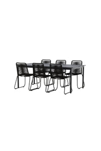 La table à manger Modena avec les chaises Lindos 