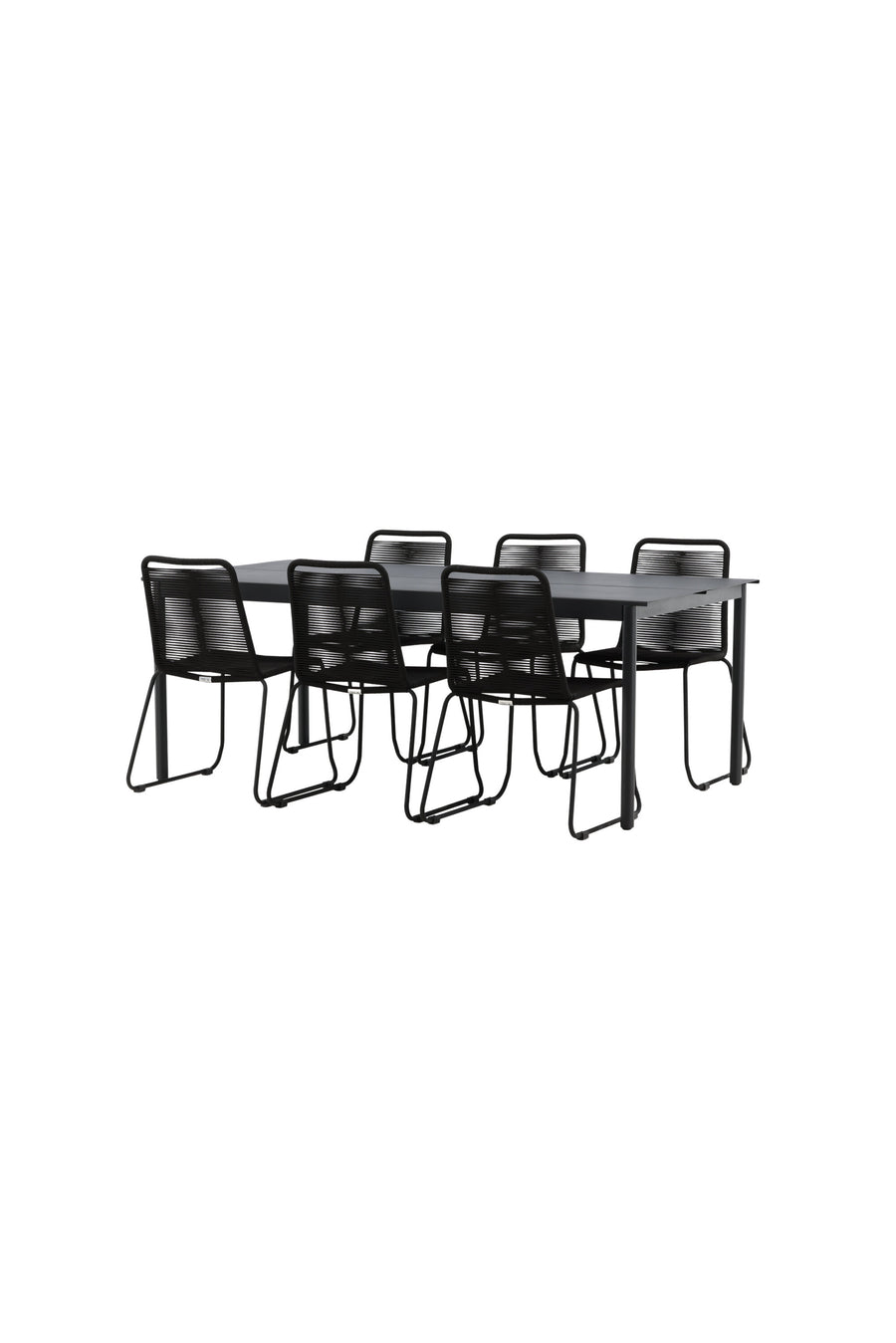 La table à manger Modena avec les chaises Lindos 