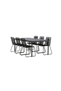 La table à manger Modena avec les chaises Lindos 