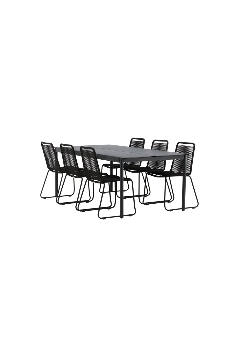 La table à manger Modena avec les chaises Lindos 