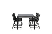 La table à manger Modena avec les chaises Lindos 