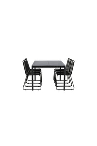 La table à manger Modena avec les chaises Lindos 