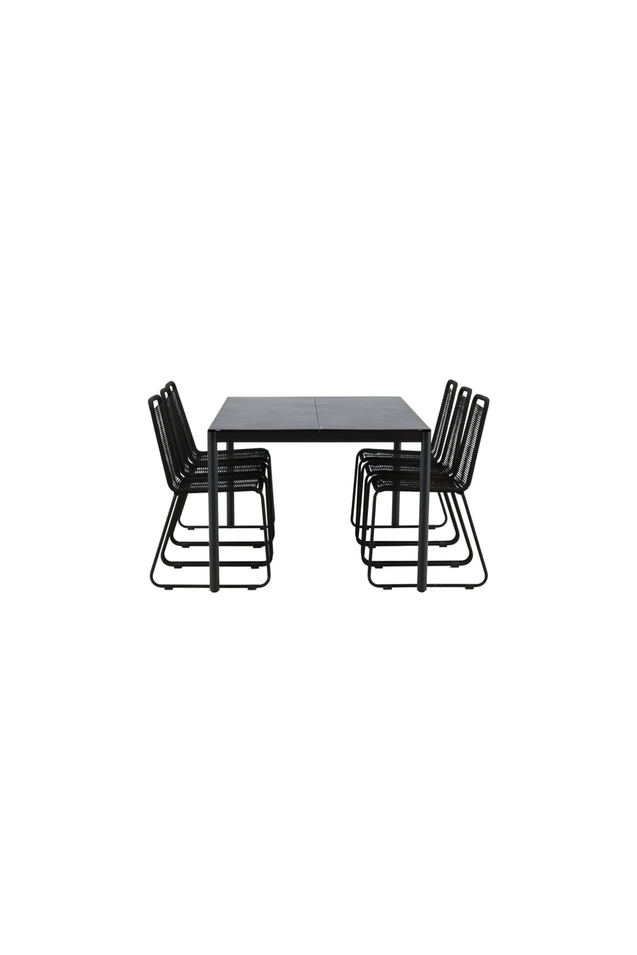 La table à manger Modena avec les chaises Lindos 