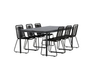 La table à manger Modena avec les chaises Lindos 