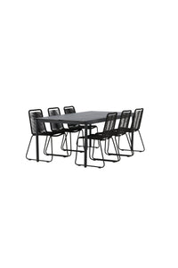 La table à manger Modena avec les chaises Lindos 