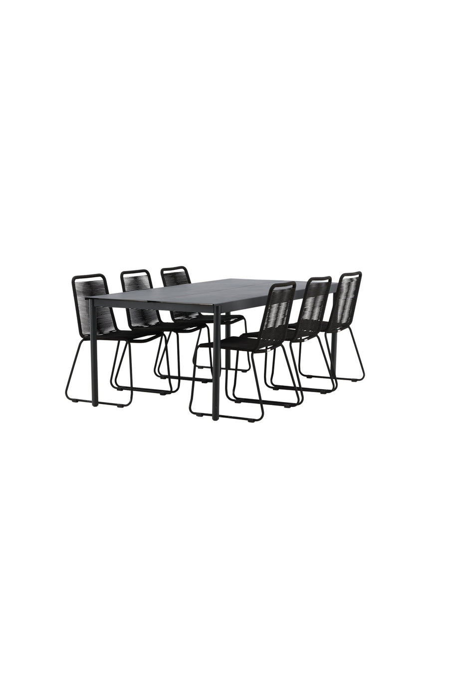 La table à manger Modena avec les chaises Lindos 
