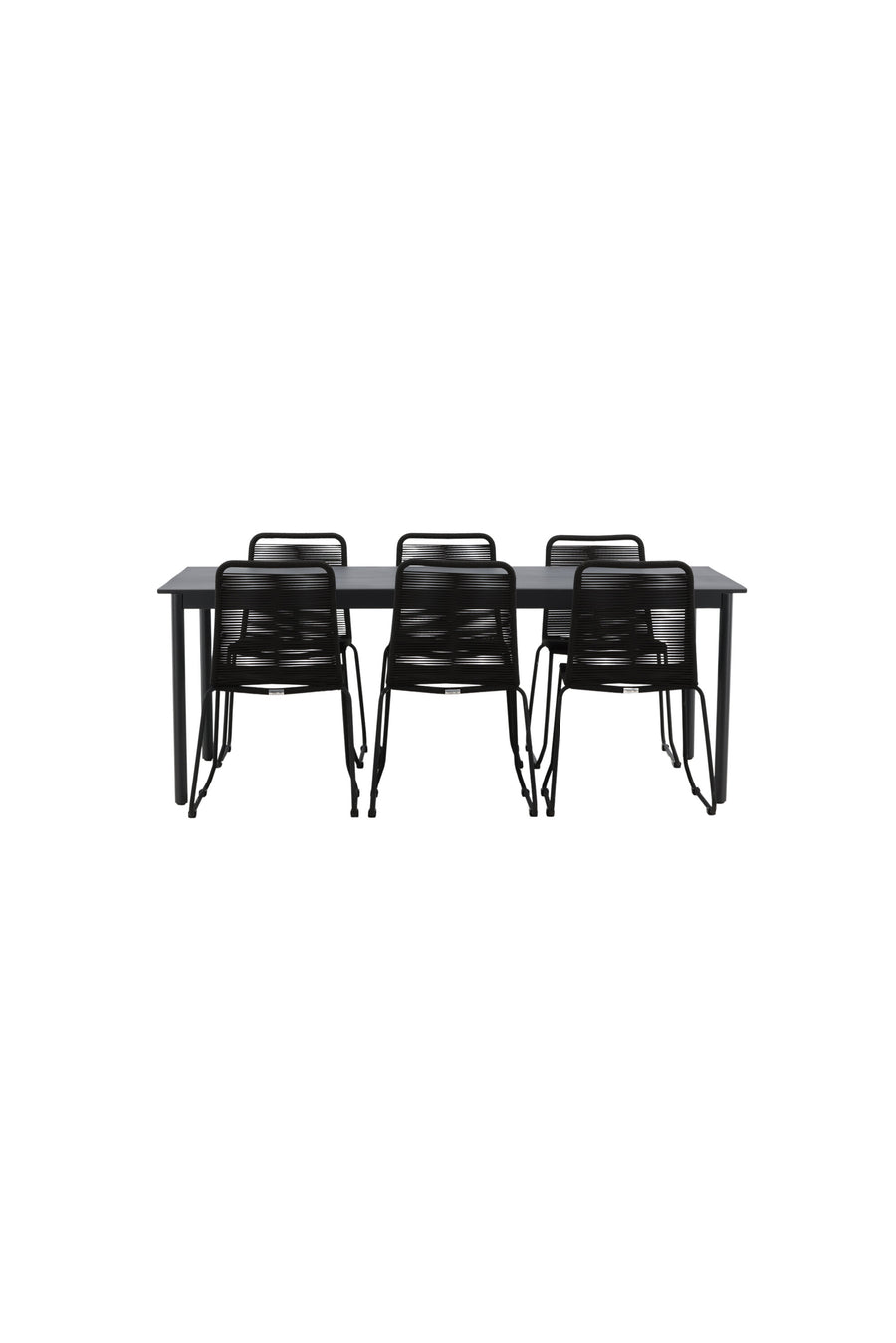 La table à manger Modena avec les chaises Lindos 