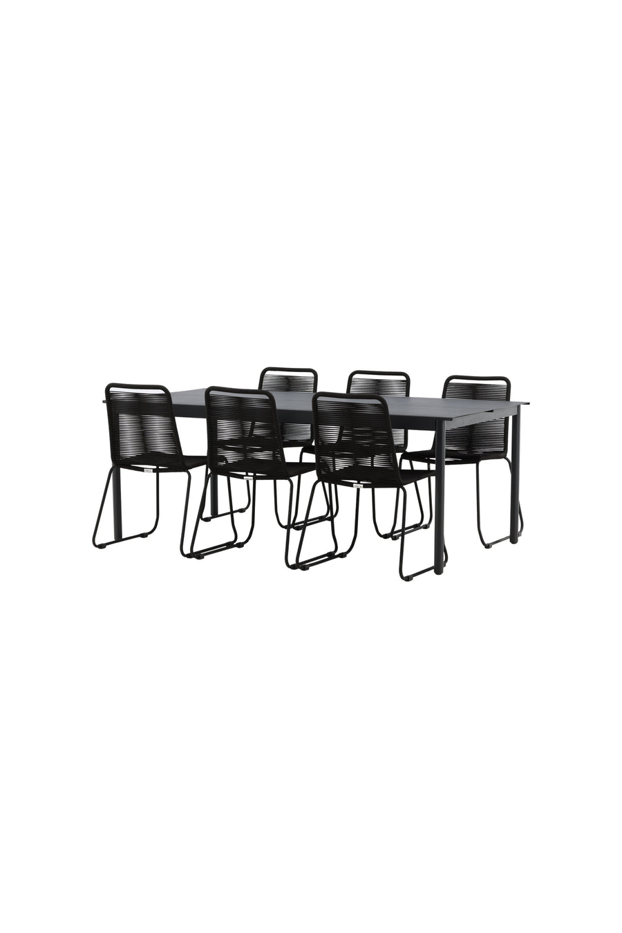 La table à manger Modena avec les chaises Lindos 