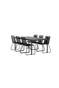 La table à manger Modena avec les chaises Lindos 