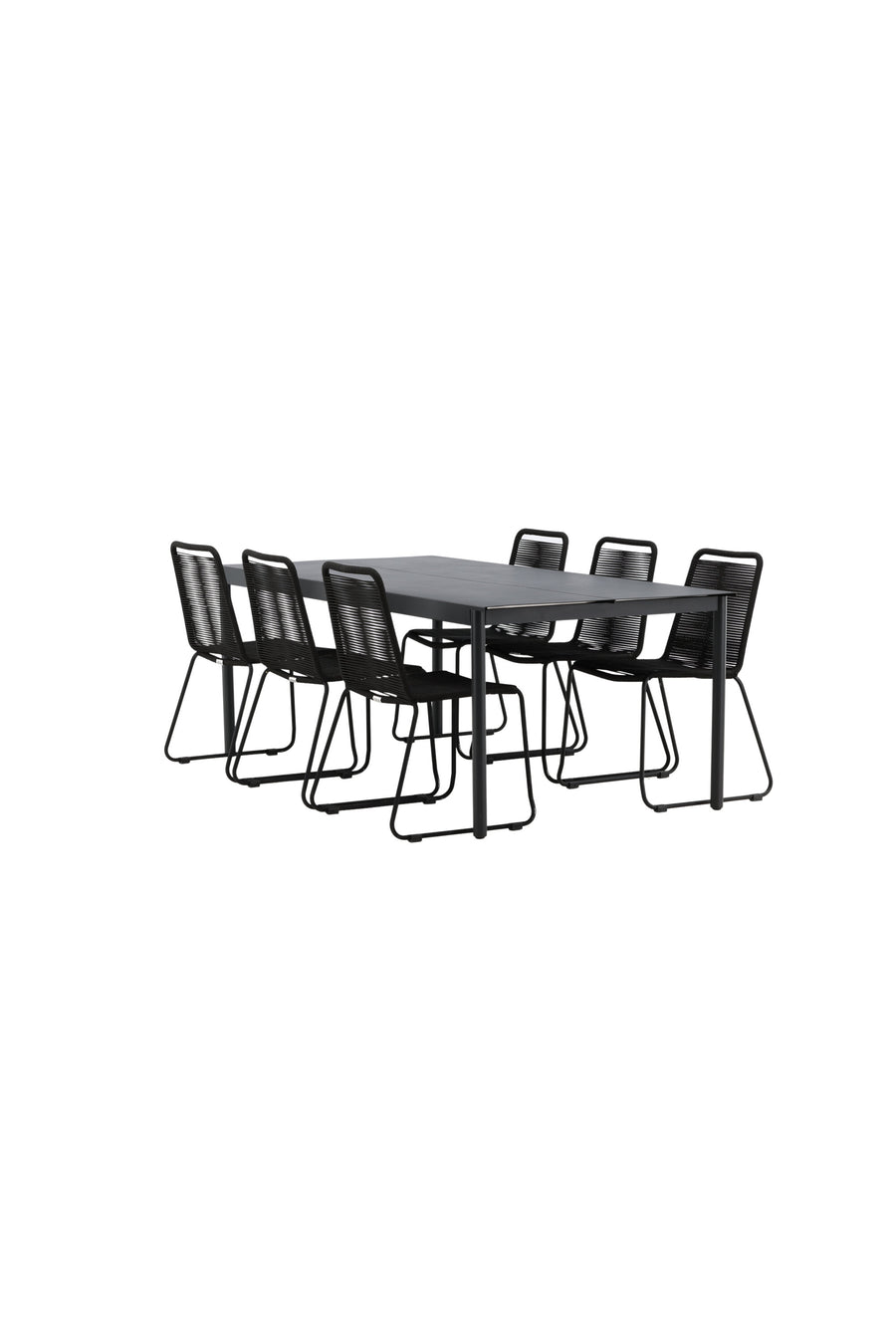 La table à manger Modena avec les chaises Lindos 
