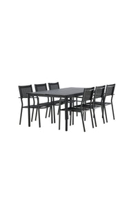 Modena Rektangulær Spisegruppe 