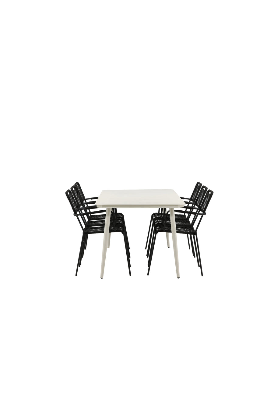 Lina Rektangulær Spisegruppe 