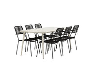 Lina Rektangulær Spisegruppe 