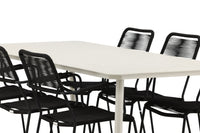 Lina Rektangulær Spisegruppe 