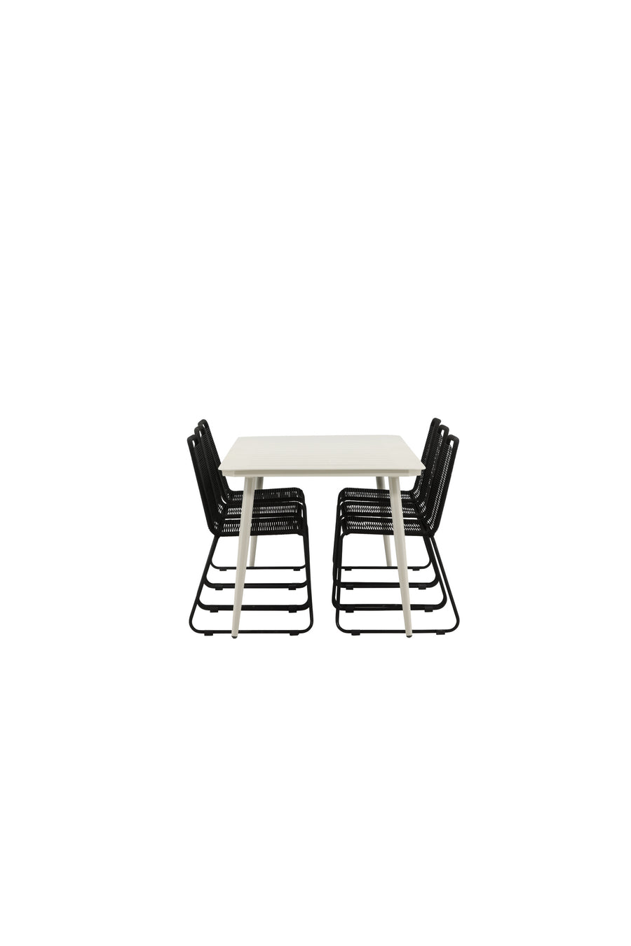 Lina Rektangulær Spisegruppe 