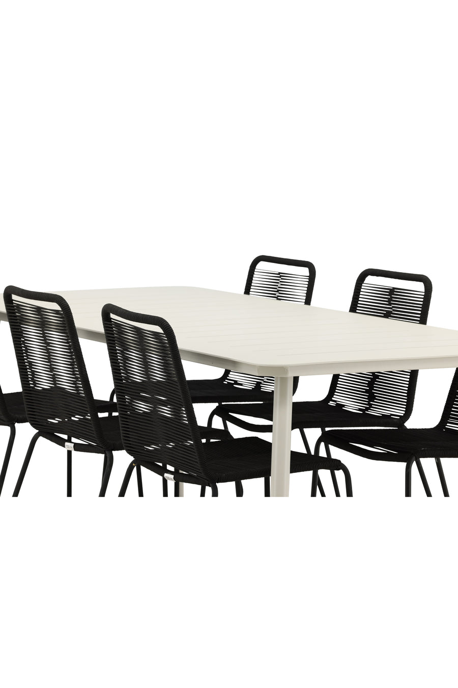 Lina Rektangulær Spisegruppe 