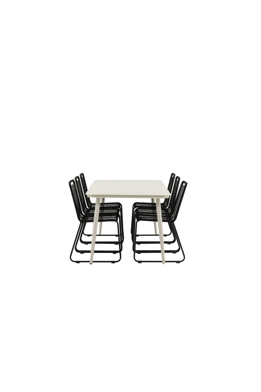 Lina Rektangulær Spisegruppe 