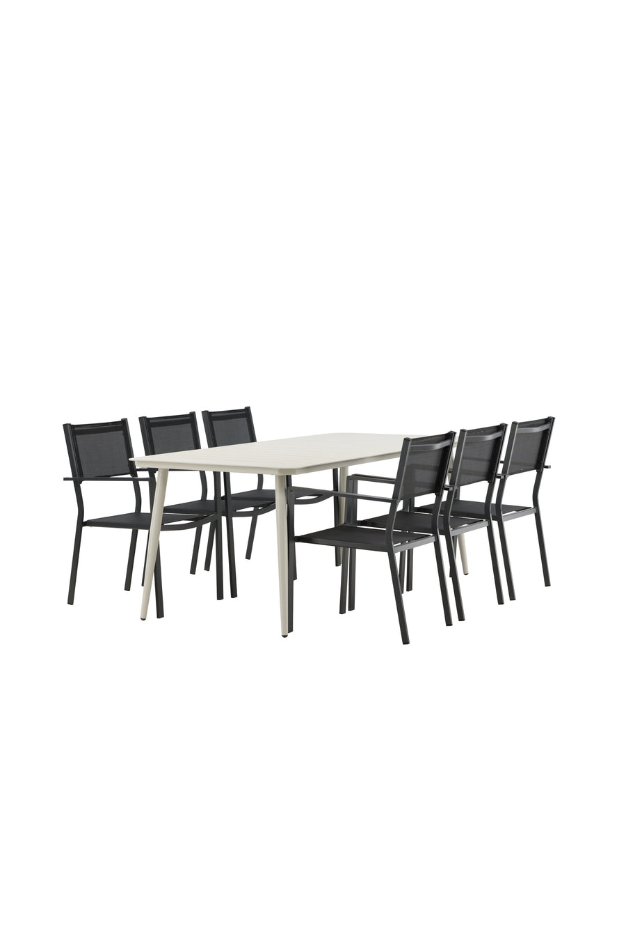 Lina Rektangulær Spisegruppe 