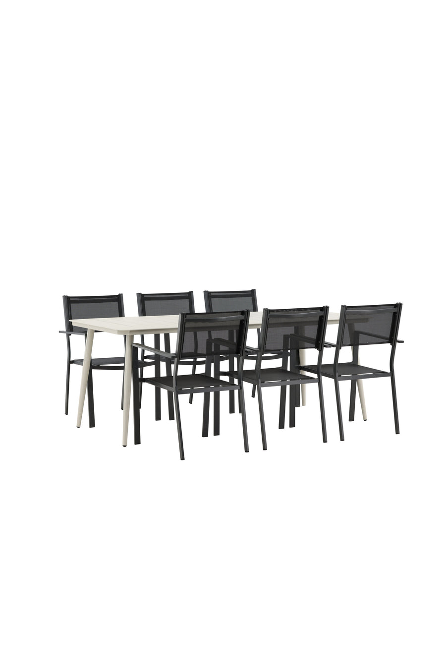 Lina Rektangulær Spisegruppe 