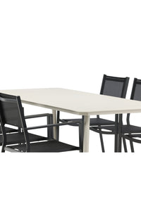 Lina Rektangulær Spisegruppe 