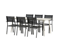 Lina Rektangulær Spisegruppe 
