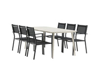 Lina Rektangulær Spisegruppe 