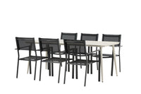 Lina Rektangulær Spisegruppe 