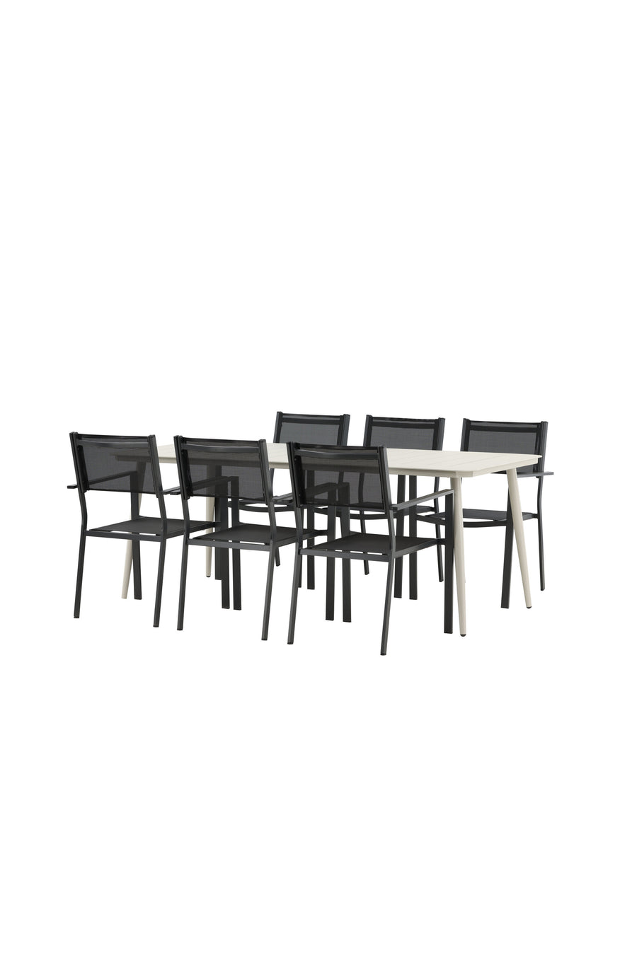 Lina Rektangulær Spisegruppe 
