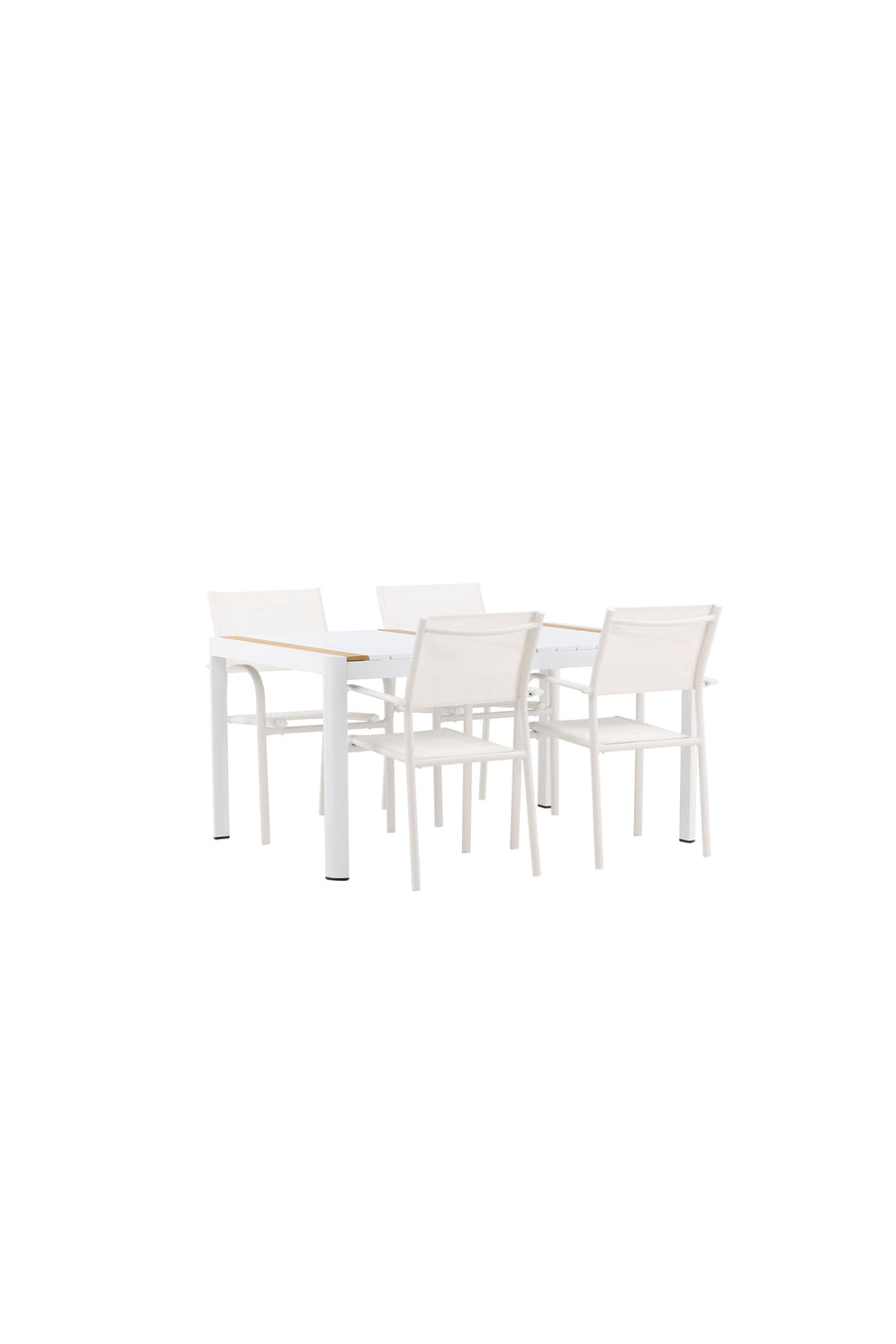 Spisebordet Togo med stolene Santorini 