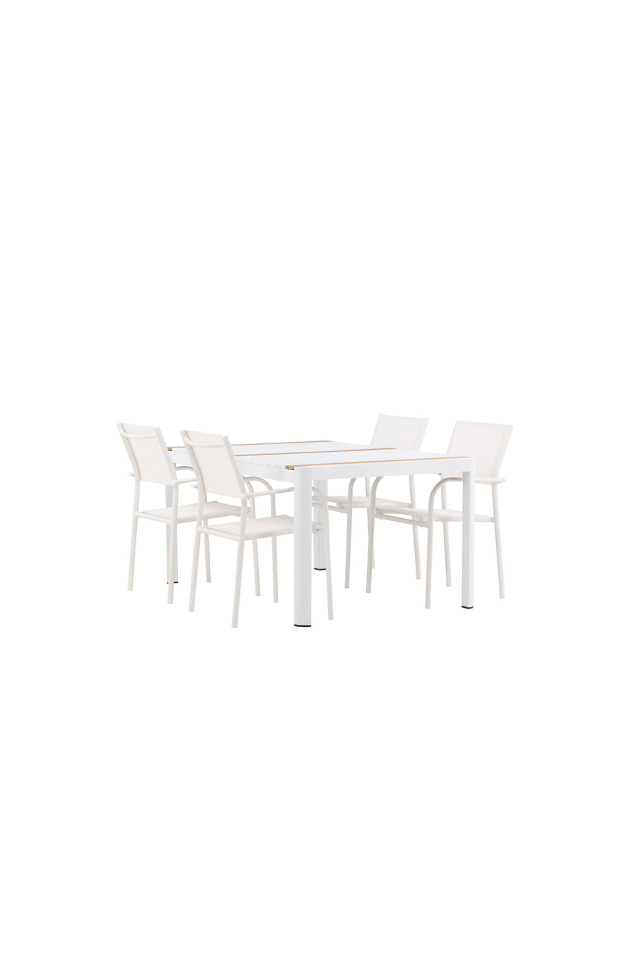 Spisebordet Togo med stolene Santorini 