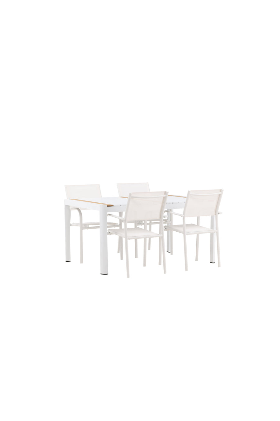 Spisebordet Togo med stolene Santorini 