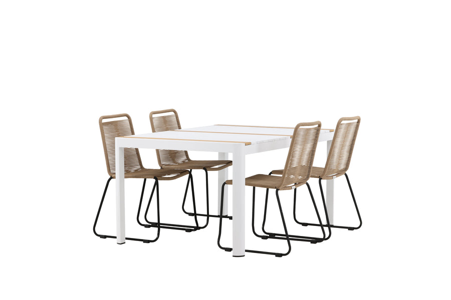 Togo Rektangulær Spisegruppe 