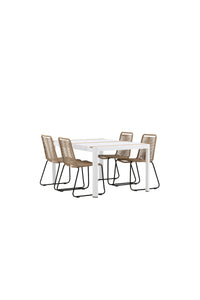 Togo Rektangulær Spisegruppe 