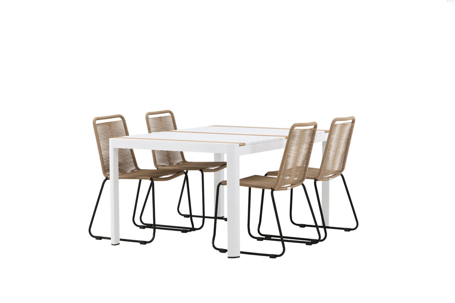 Togo Rektangulær Spisegruppe 