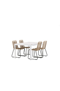 Togo Rektangulær Spisegruppe 