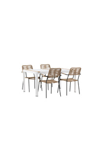 Togo Rektangulær Spisegruppe 