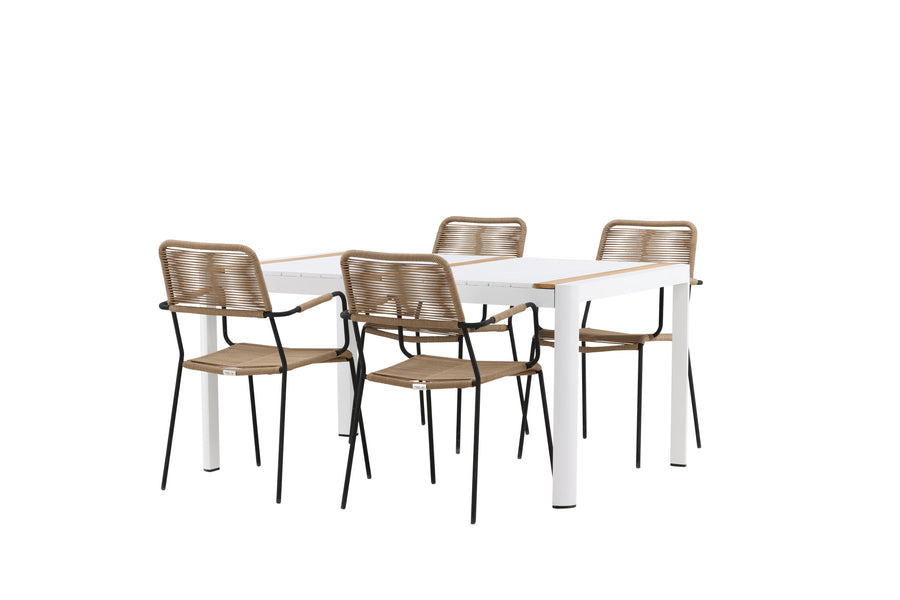 Togo Rektangulær Spisegruppe 