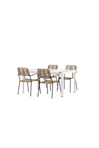Togo Rektangulær Spisegruppe 
