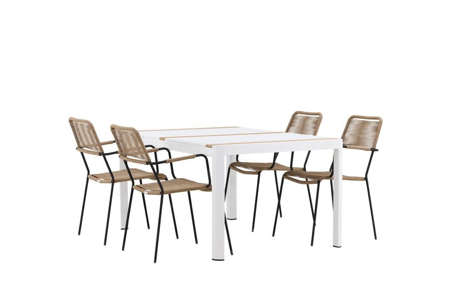 Togo Rektangulær Spisegruppe 