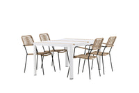 Togo Rektangulær Spisegruppe 