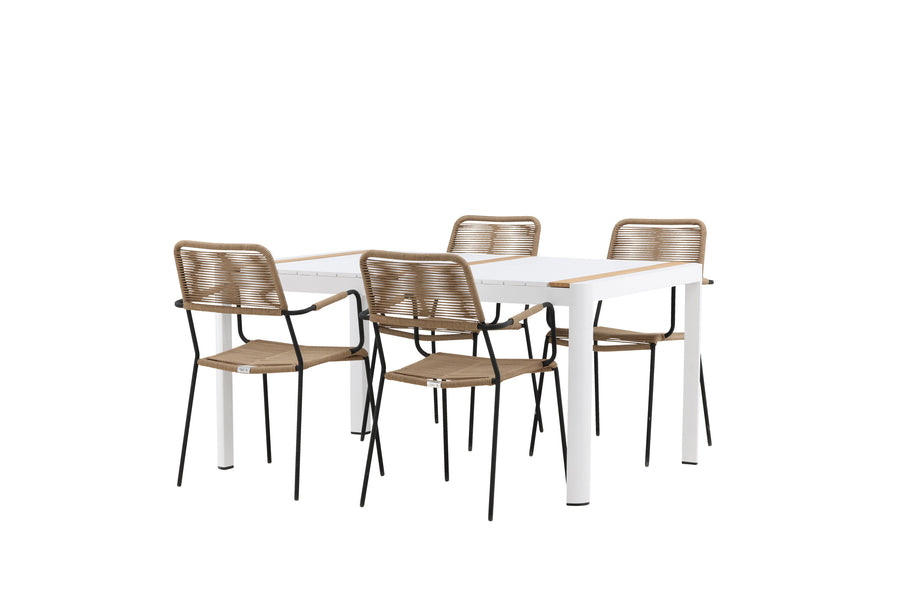 Togo Rektangulær Spisegruppe 