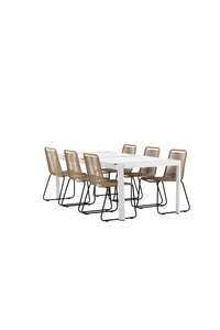 Togo Rektangulær Spisegruppe 