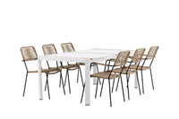 Togo Rektangulær Spisegruppe 