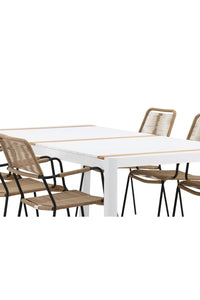 Togo Rektangulær Spisegruppe 