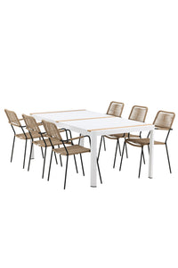 Togo Rektangulær Spisegruppe 