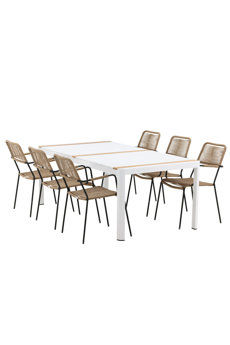 Togo Rektangulær Spisegruppe 