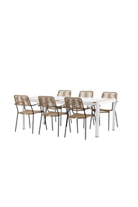 Togo Rektangulær Spisegruppe 